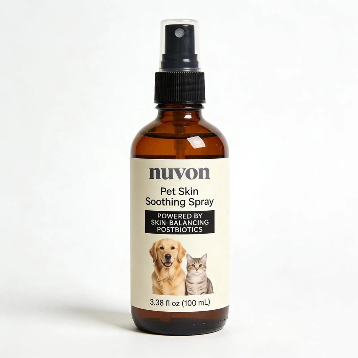 NUVON Pet Skin Soothing Spray, Postbiotics Restoration Spray for Dogs & Cats, Reduce Irritation, Rebuild Skin Barrier - 3.38 fl oz LwefaoBuy Supplements Australia