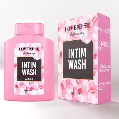 Lovenest Intimate Wash for Women – pH Balanced, Odor Control, Postbiotic Formula – Hypoallergenic, Paraben-Free, Derma-Tested Feminine Hygiene Wash 200 mL by Marqueens Beauty MARQUEENSBEAUTYBuy Supplements Australia