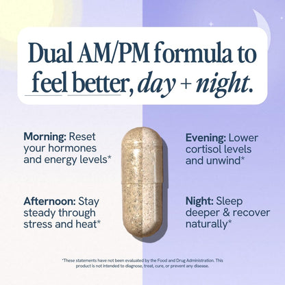 Happy V Menopause Relief Supplement for Women – Hormone Balance, Hot Flash & Night Sweat Support, Mood & Energy Booster, Vaginal Wellness, Perimenopause & Postmenopause Support – 60 Vegan Capsules Happy VBuy Supplements Australia