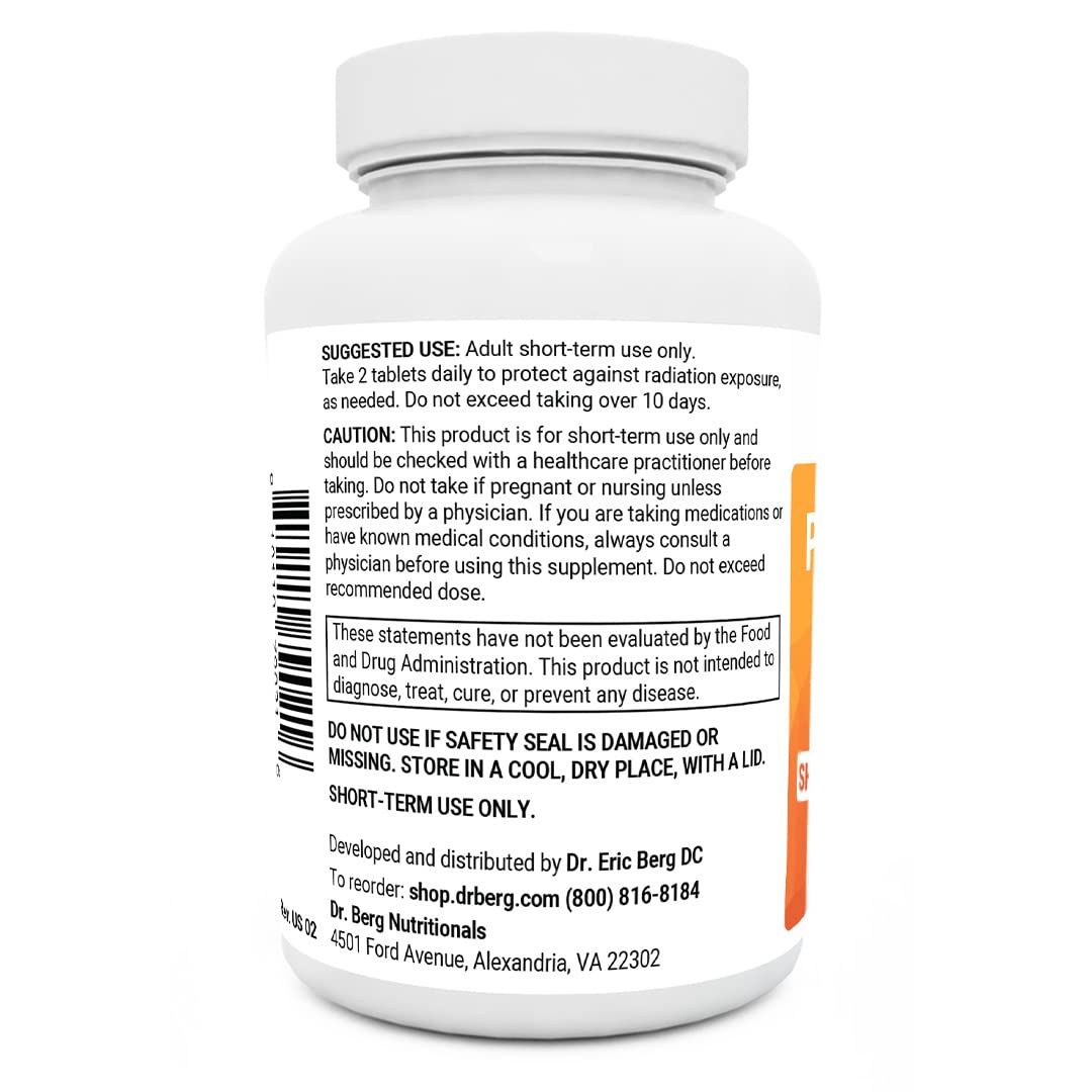 Dr. Berg's Incredible Potassium Iodide Tablets - Now 120 Tablets with a Smaller Easy Dr. Berg NutritionalsBuy Supplements Australia
