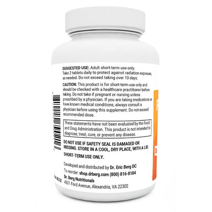 Dr. Berg's Incredible Potassium Iodide Tablets - Now 120 Tablets with a Smaller Easy Dr. Berg NutritionalsBuy Supplements Australia