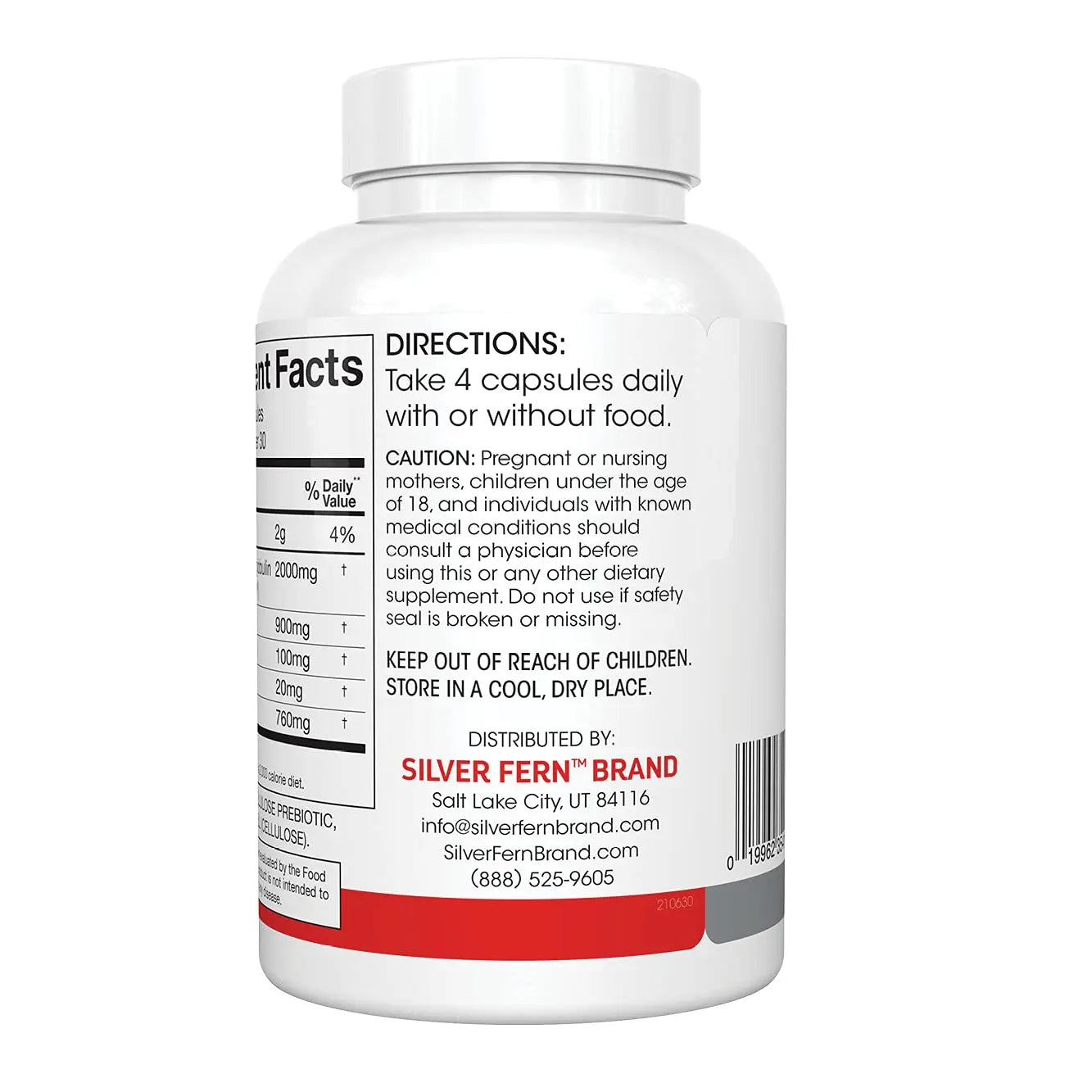 Silver Fern Cleanse - Daily Gut - 1 Bottle - 120 Capsules - 30 Day Supply - Immunoglobulin G, A & M -(IgG, IGA, IgM) - Postbiotic Silver FernBuy Supplements Australia
