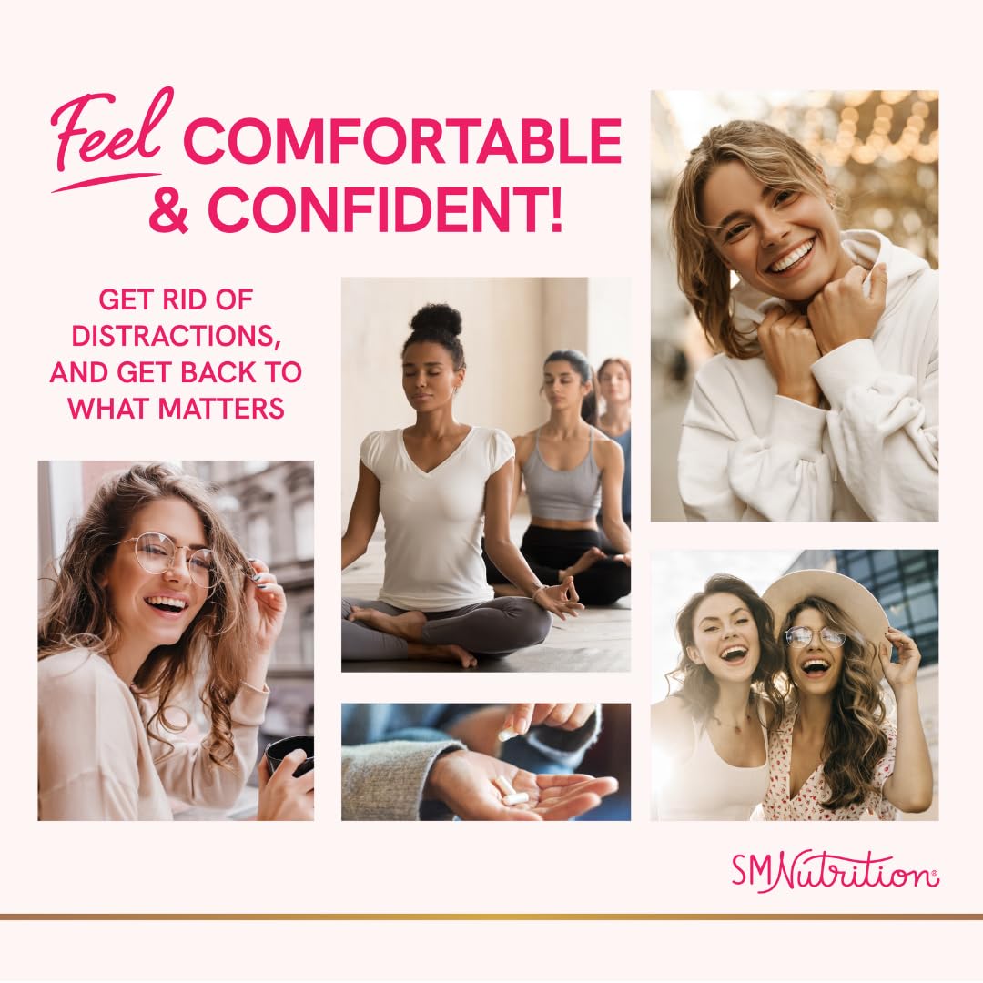 Boric Acid Suppositories for Women | 600mg | for pH Balance, Vaginal Odor & Itching | Feminine Hygiene SMNutritionBuy Supplements Australia