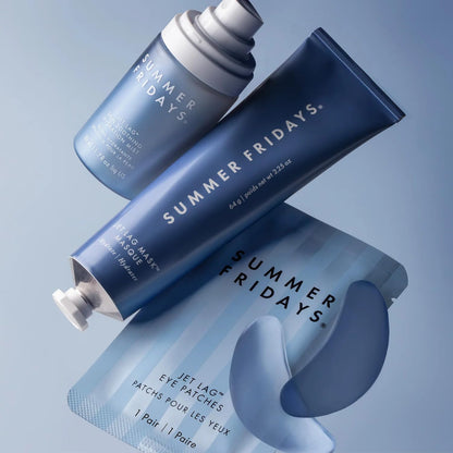 Summer Fridays Jet Lag Under Eye Patches - Hydrating & Depuffing Hydrogel Eye Masks