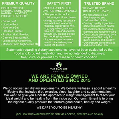 Colon Cleanse Fast-Acting Colon Cleanser Detox; Healthy Bowel Movement THE ENCLARE NUTRITIONBuy Supplements Australia