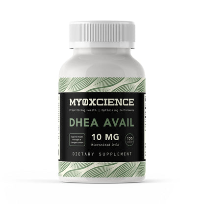 MYOXCIENCE DHEA Avail | Absorption Enhanced DHEA | 10mg, 120 Servings MYOXCIENCE buy supplements Au