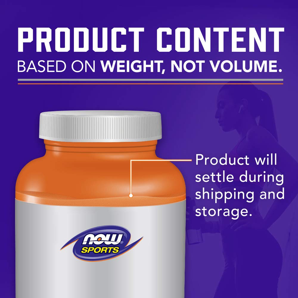 NOW Sports Nutrition, Whey Protein Isolate, 25 G With BCAAs, Creamy Chocolate Powder NOWBuy Supplements Australia