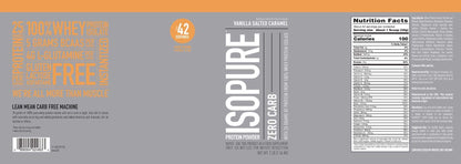 Isopure Protein Powder, Zero Carb Whey Isolate with Vitamin C & Zinc for Immune Support IsopureBuy Supplements Australia