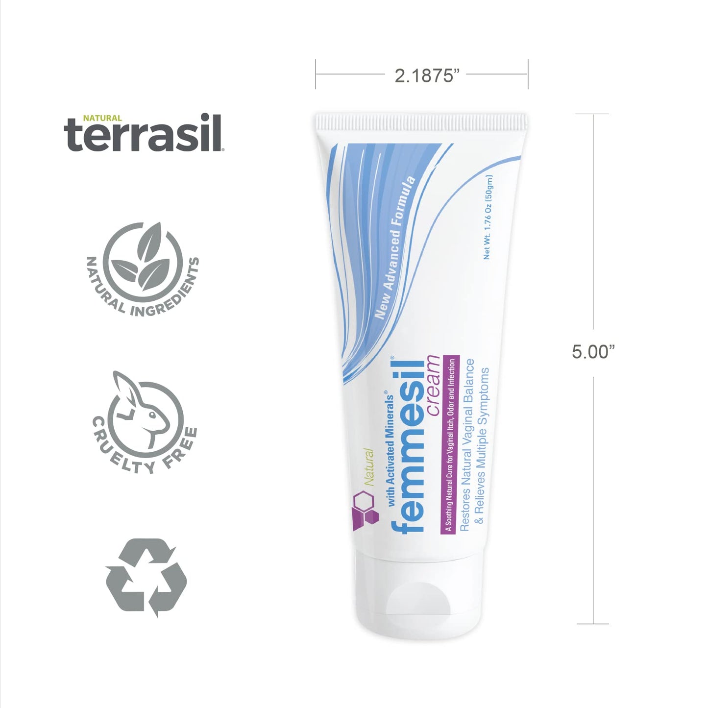 Femmesil Feminine Care Vaginal Health Antifungal Cream for Relief from Yeast Infection, Vaginal Itch & Irritation AidanceBuy Supplements Australia