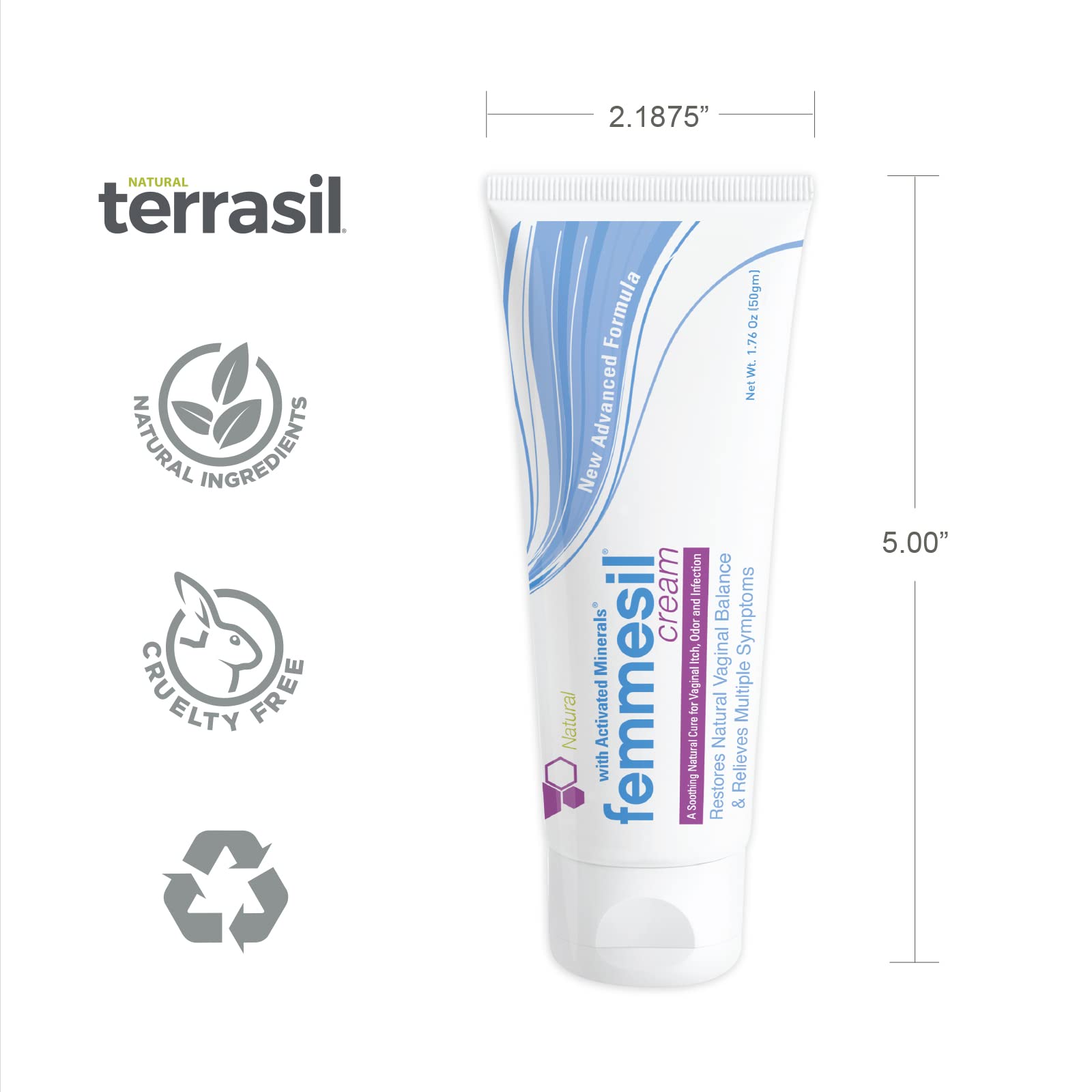 Femmesil Feminine Care Vaginal Health Antifungal Cream for Relief from Yeast Infection, Vaginal Itch & Irritation AidanceBuy Supplements Australia