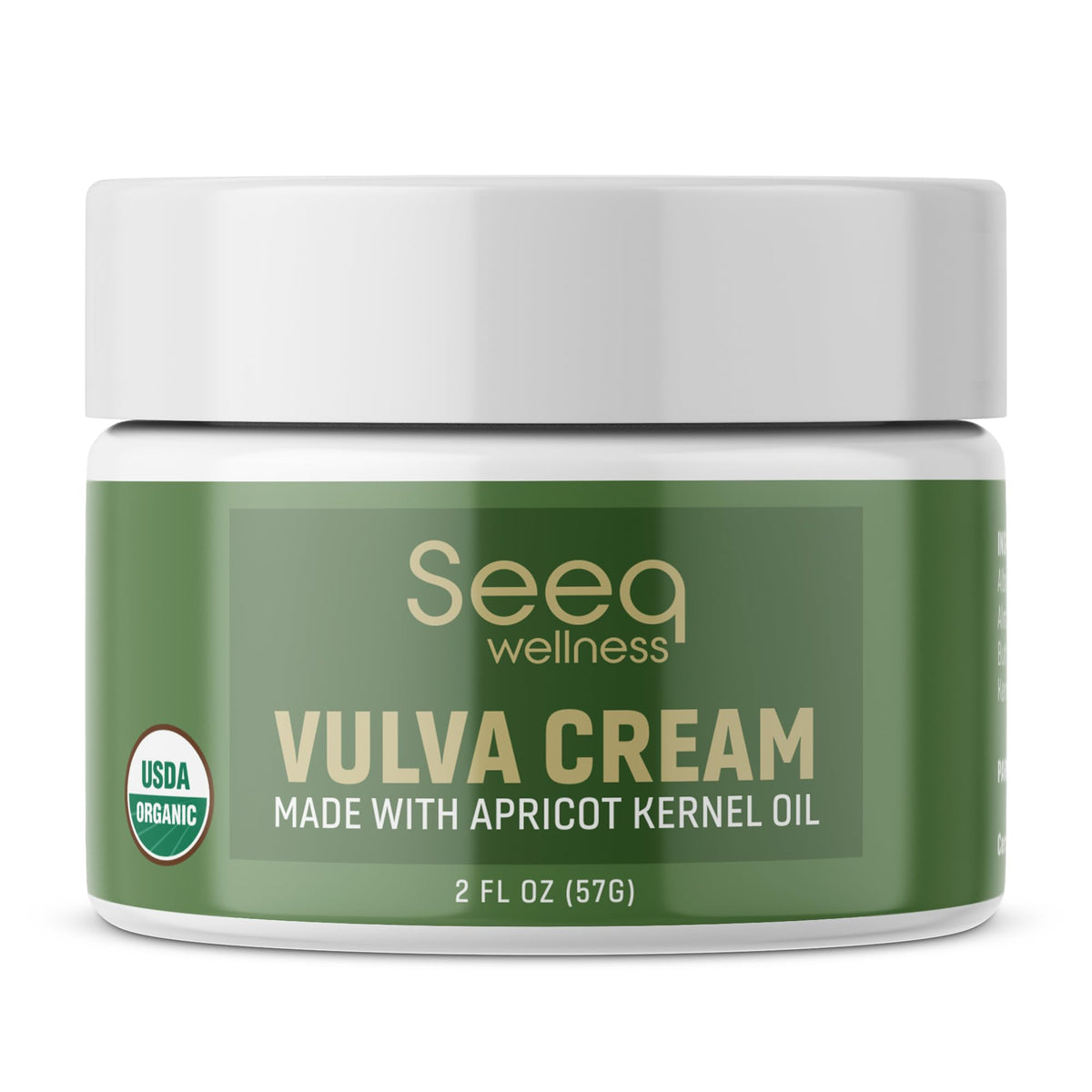 Seeq Wellness Organic Vulva Balm, Intimate Skins Care, Menopause Support, Relieves Feminine