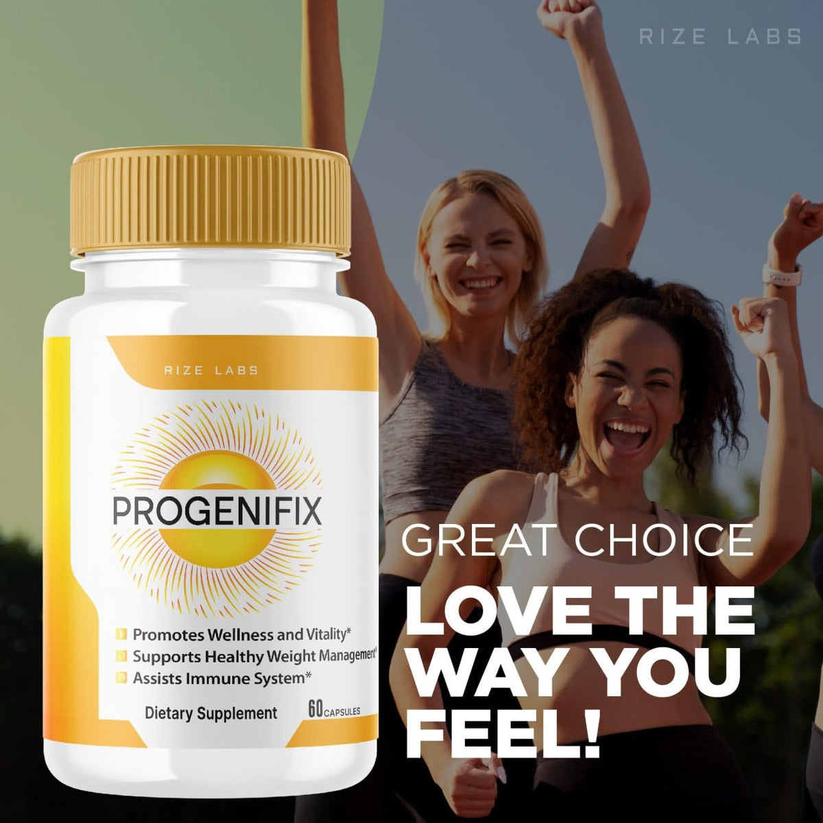 rize labs (2 Pack) Progenifix Weight Loss Supplement, Progenifix Capsules Total Body Wellness rize labsBuy Supplements Australia
