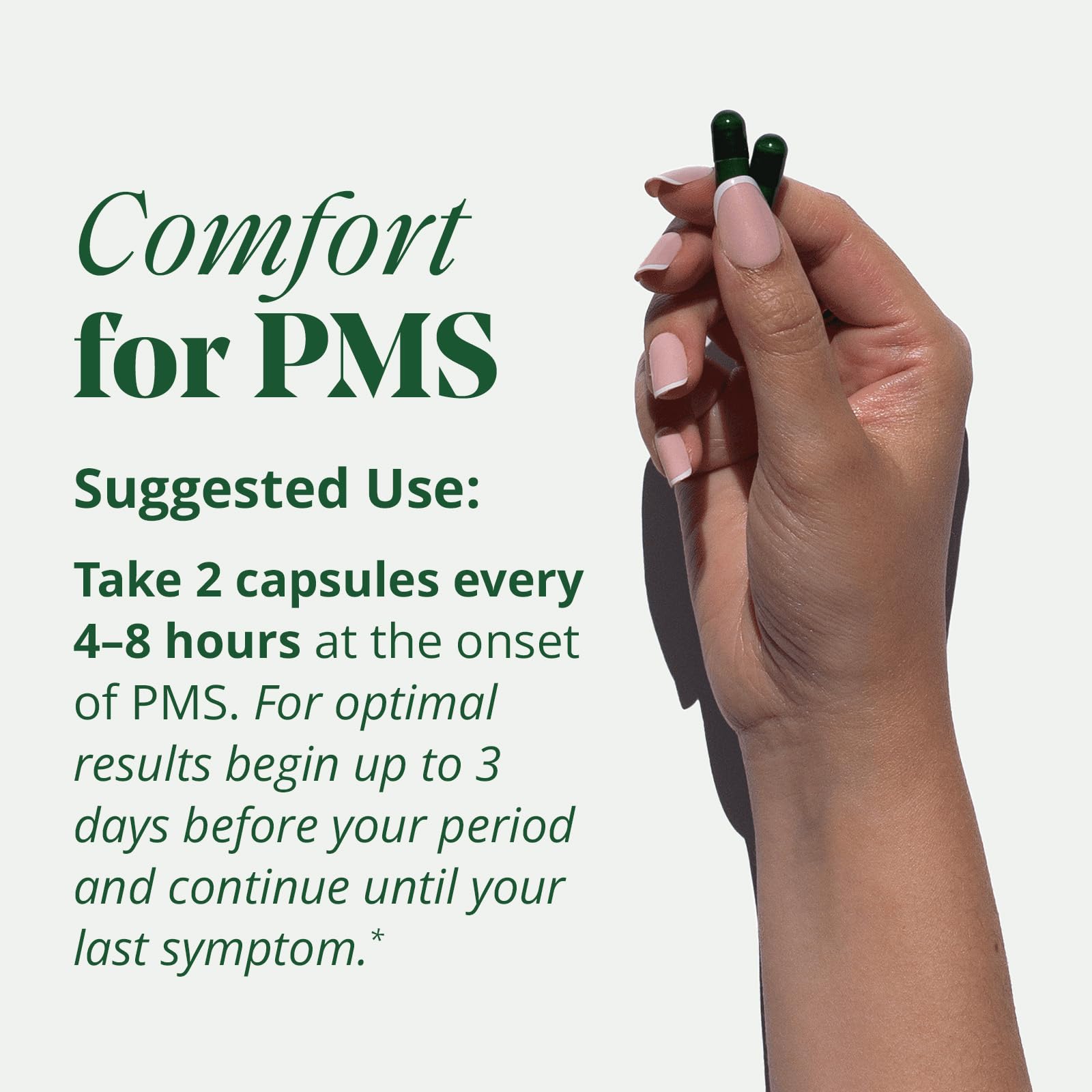 PMS & Period Relief - Menstrual Cramp Relief: No More Period Cramps, Mood Swings, or Bloating. PMS Supplement for Happy Hormones and Period Relief. (40 Count) SemaineBuy Supplements Australia