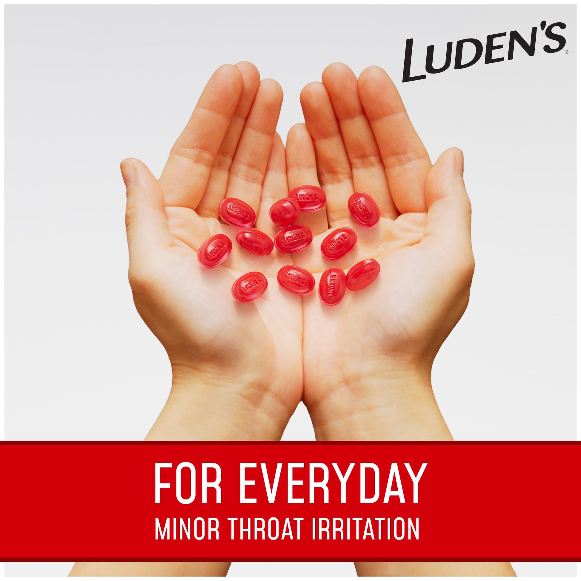 Luden's Sore Throat Relief Lozenges for Minor Everyday Irritation & Dry Mouth, Wild Cherry Flavored Drops, 30 Count Luden's buy supplements Au