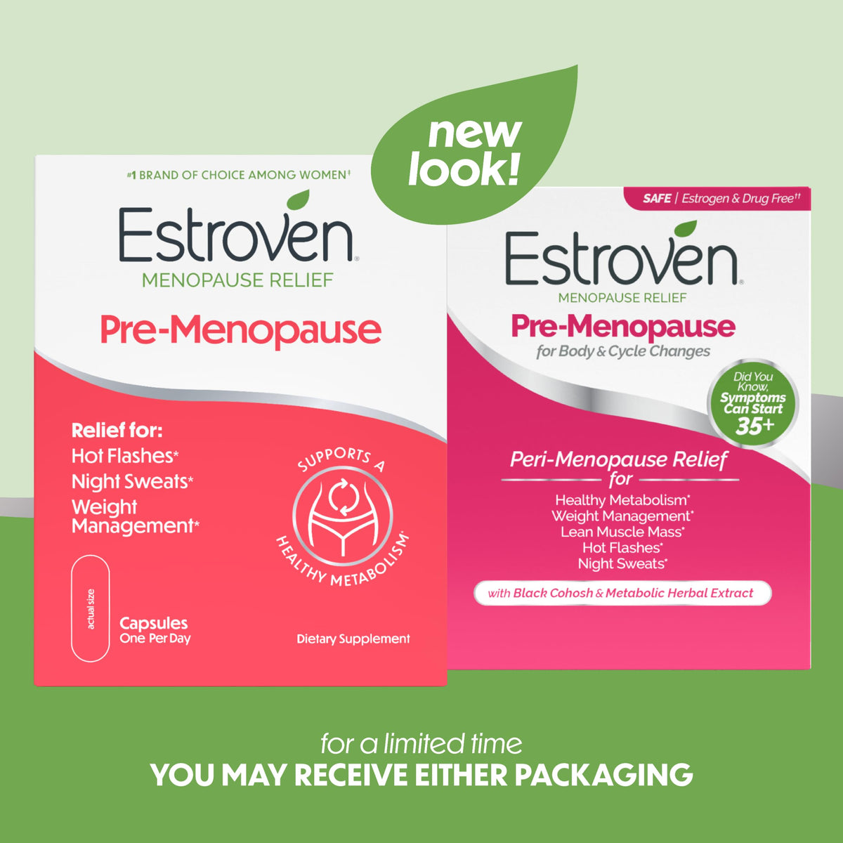 Estroven Pre-Menopause Relief, 30 Ct., Clinically Proven Ingredients, Provides Menopause Relief plus Night Sweats & Hot Flash Relief, Drug-Free or Estrogen Free EstrovenBuy Supplements Australia