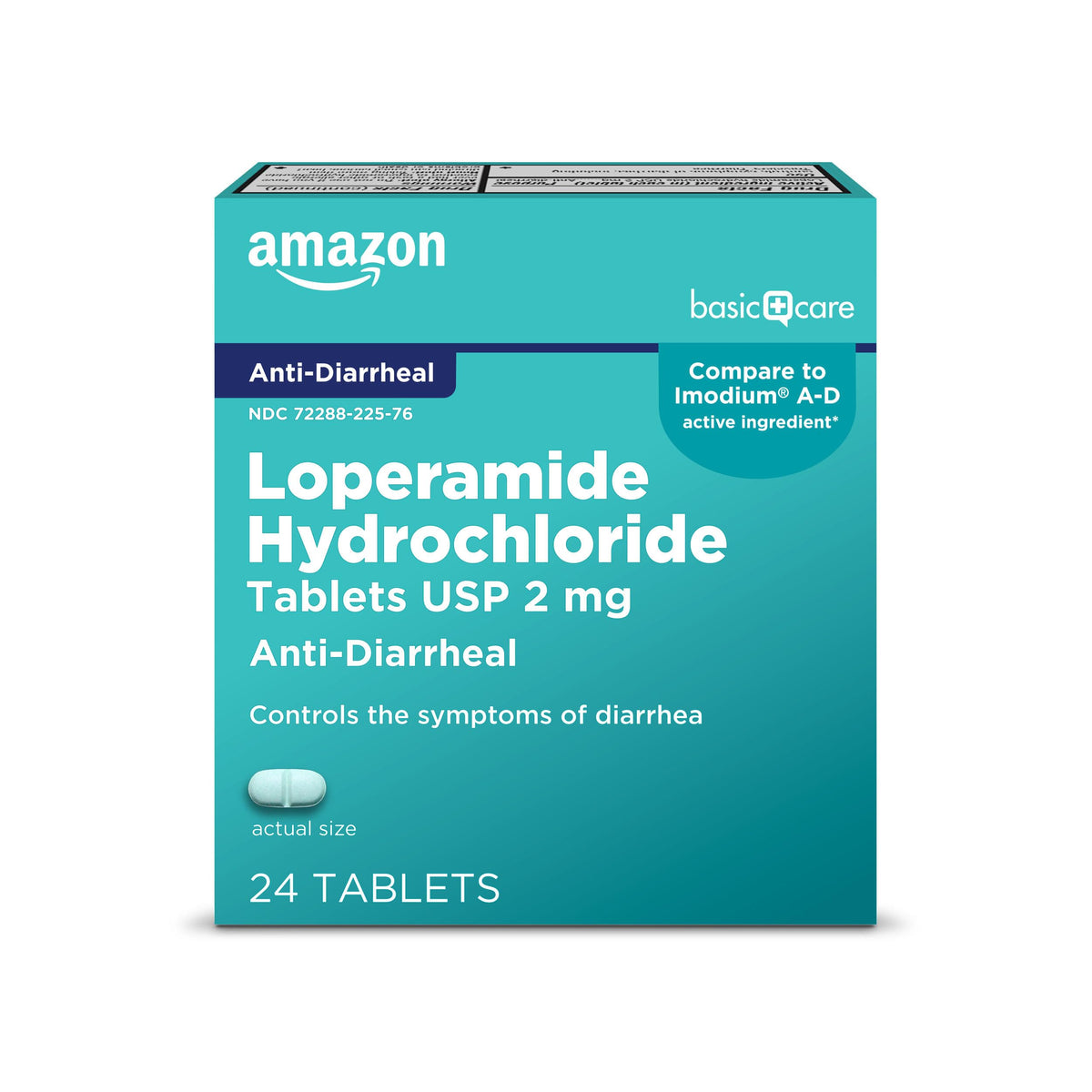 Amazon Basic Care Loperamide Hydrochloride Tablets, 2 mg, Anti-Diarrheal, 24 Count (Pack of 1) Amazon Basic Care buy supplements Au