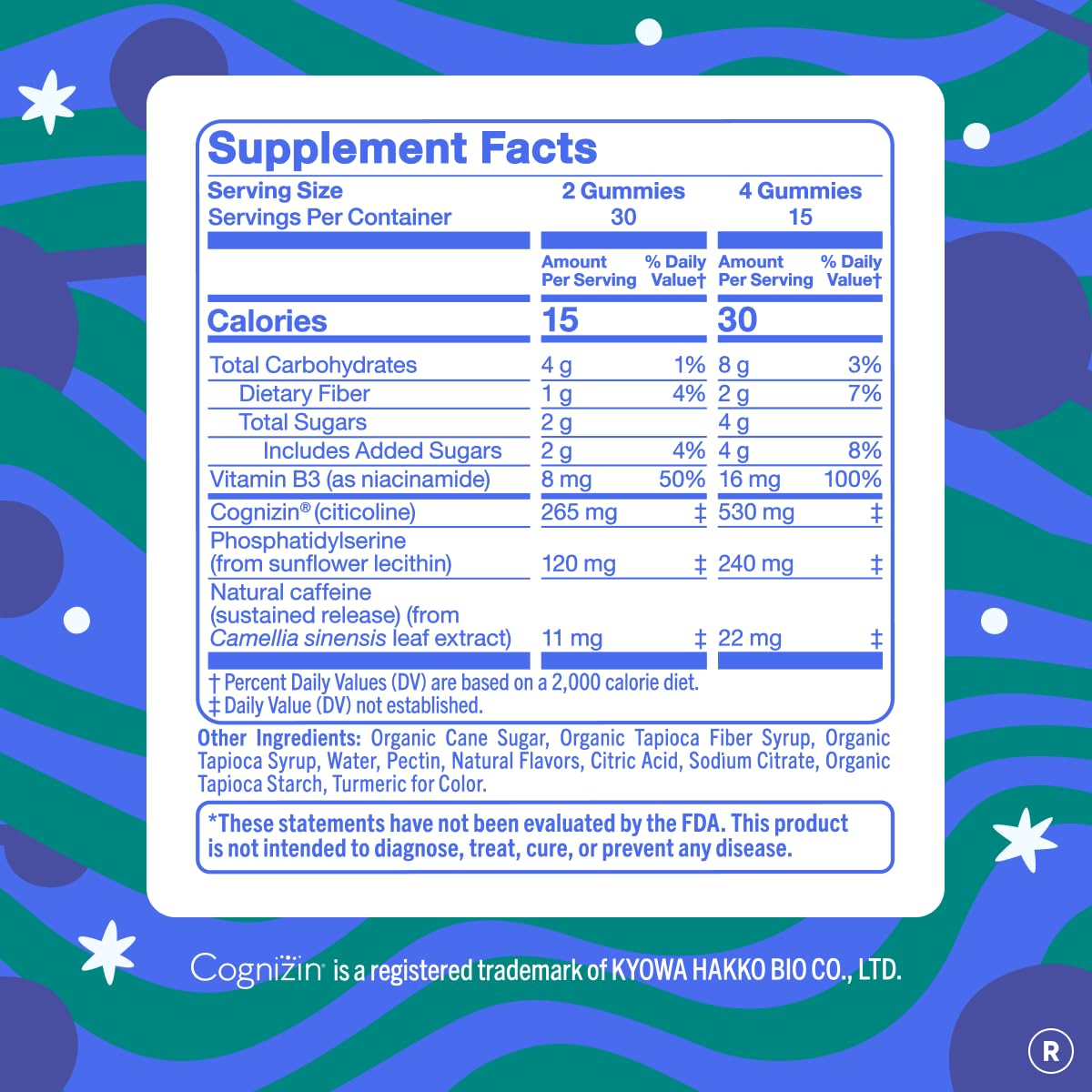 FIRST DAY Men’s Daily Nootropic Brain Supplement Gummies for Focus, Memory & Mental Energy | with Cognizin® Citicoline, Phosphatidylserine & Natural Caffeine | Vegan, Allergen-Free | 30-Day Supply FIRST DAYBuy Supplements Australia