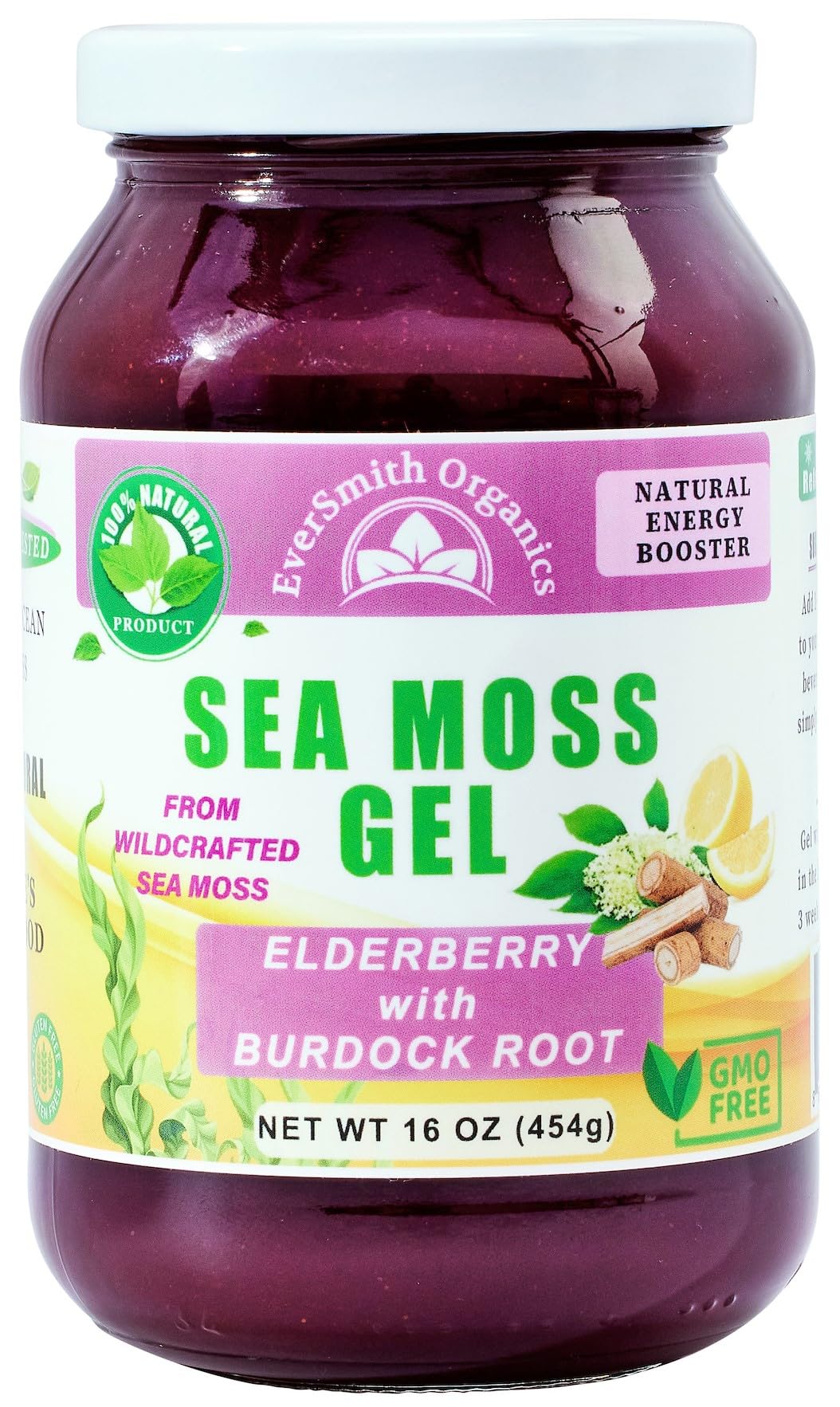 EverSmith Organics - Wildcrafted Irish Sea Moss Gel | Made in USA | Rich in Vitamins EverSmith OrganicsBuy Supplements Australia