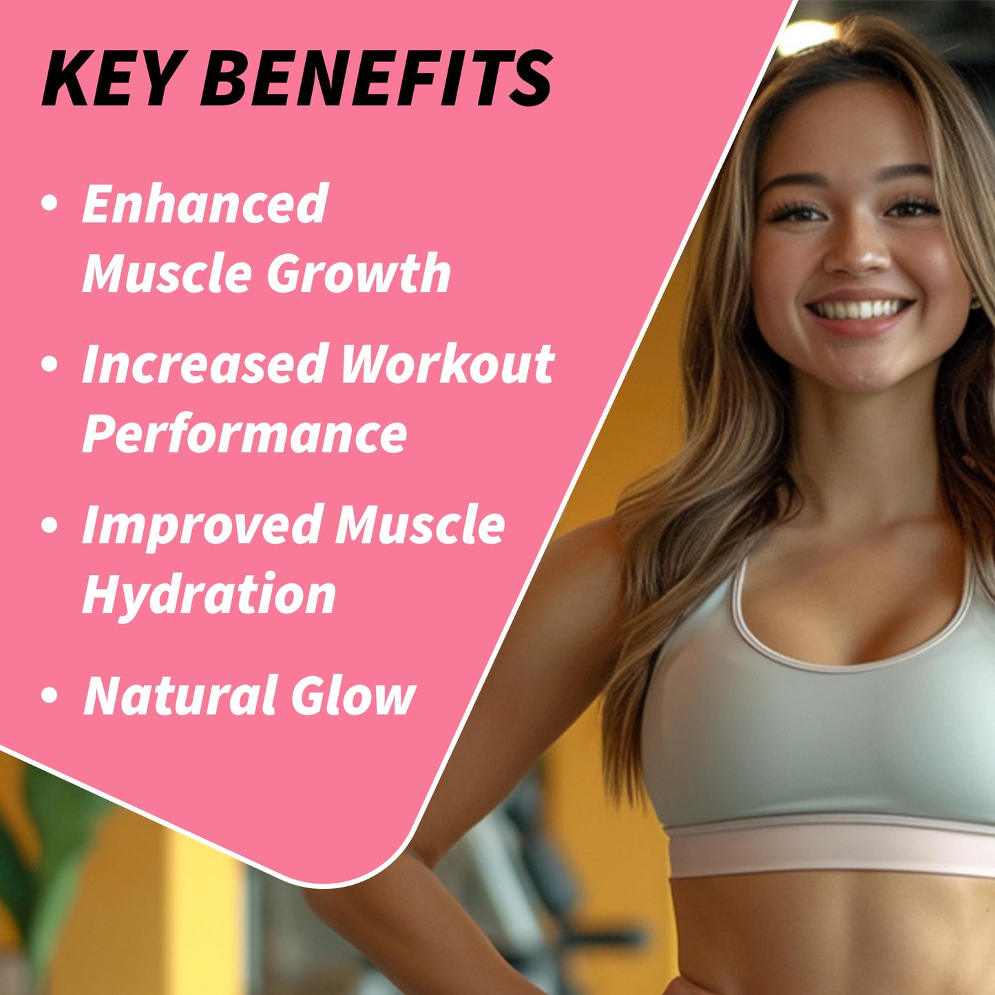 Creatine Supplement for Women's Booty Gains - Unflavored Micronized Creatine Peach PumpBuy Supplements Australia