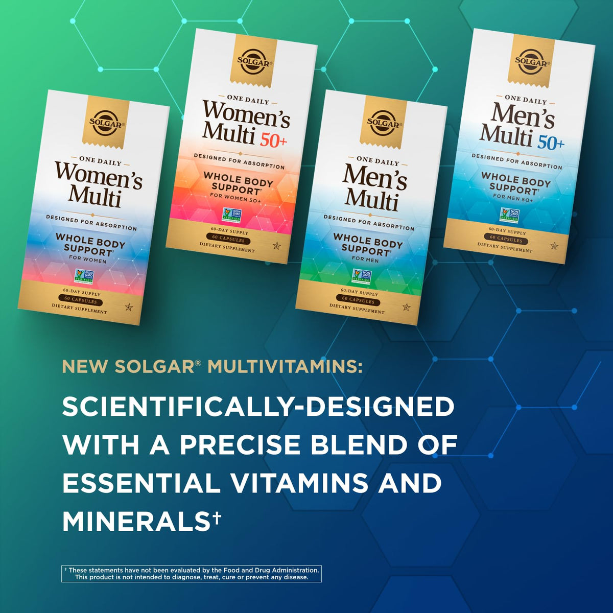 SOLGAR One a Day Women & Mens Bundle:Daily Women's Multi Whole Body Support, 60 Servings + Daily Men's Multivitamin Whole Body Support Supplement, 60 Servings SOLGARBuy Supplements Australia