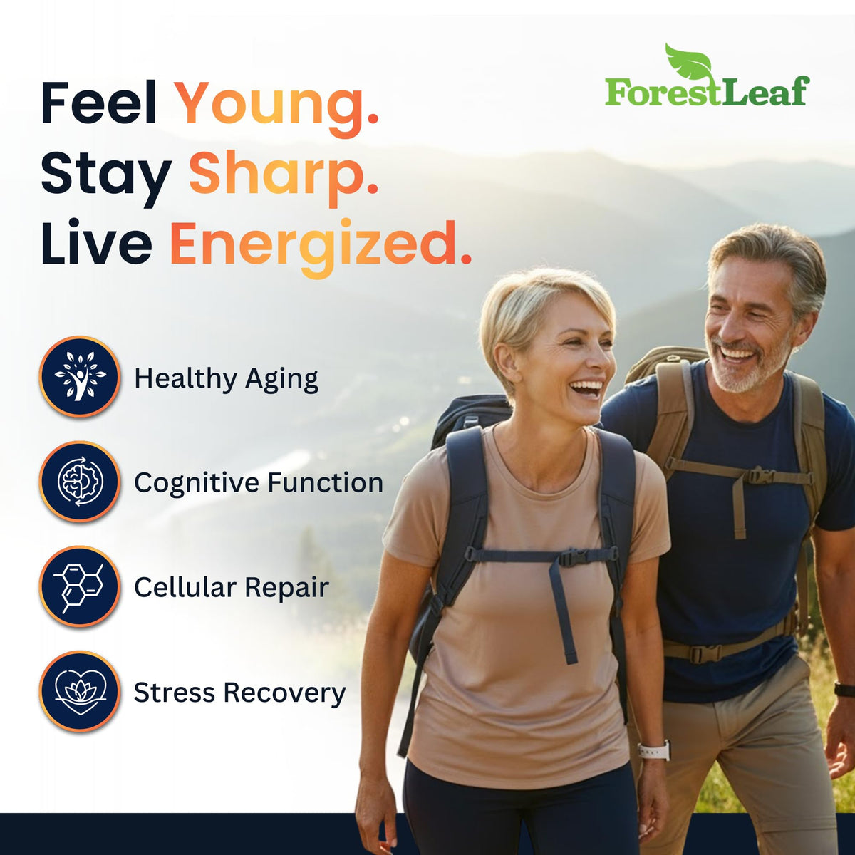 ForestLeaf NAD Resveratrol Capsules, Liposomal NAD Supplement for Women and Men with D-Ribose and Pomegranate, NAD+ for Energy, Focus and Anti-Aging Support, NMN Supplement Alternative (60 Caps) ForestLeafBuy Supplements Australia