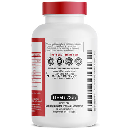 Bronson Antarctic Krill Oil 1000 mg with Omega-3s EPA, DHA, Astaxanthin and Phospholipid BronsonBuy Supplements Australia