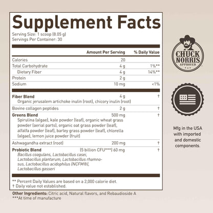 ROUNDHOUSE PROVISION Morning Kick, Powder Supplement for Healthy Digestion, Energy Levels, and Overall Wellness, 30 Servings (9.1 Ounce (Pack of 1), Watermelon Mint) ROUNDHOUSE PROVISIONBuy Supplements Australia