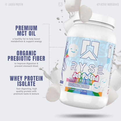 RYSE Up Supplements Loaded Protein Powder | 25g Whey Protein Isolate & Concentrate RYSE Up SupplementsBuy Supplements Australia