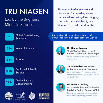 TRU NIAGEN NAD+ Booster with Hydration & Prebiotic Support Award-Winning Nicotinamide Riboside Mixing Powder for Cellular Energy, Repair & Healthy Aging - 30ct/300mg Stick Packs: On-The-Go Supplement TRU NIAGENBuy Supplements Australia