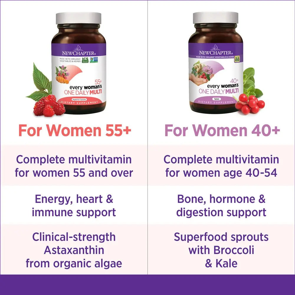 New Chapter Every Women's One Daily 55+ 90ct New Chapter
