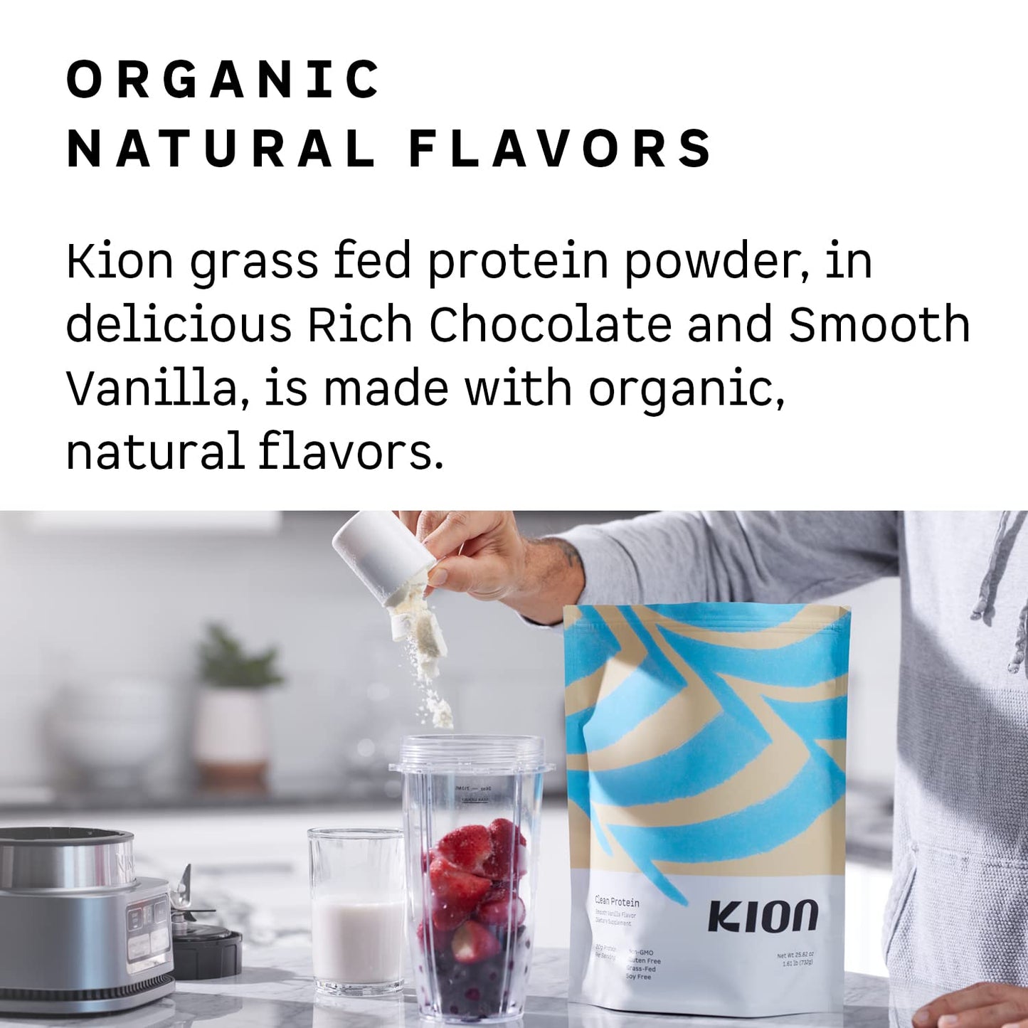Kion Clean Protein | Grass-Fed & Pasture-Raised Whey Isolate Protein Powder KionBuy Supplements Australia