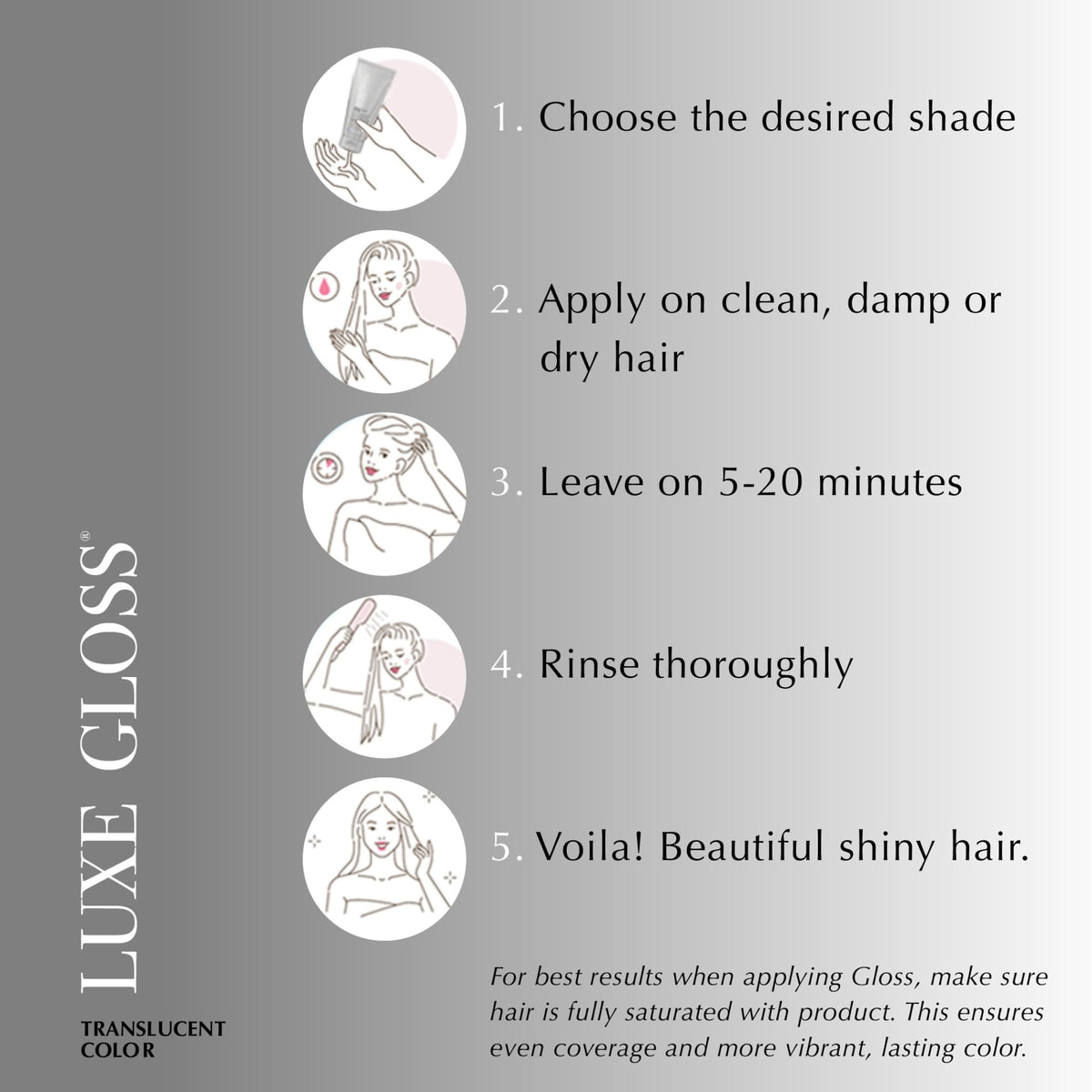 ECRU New York LUXE GLOSS Hair Gloss for Enhanced Color and Glass-Like Shine, Copper Ecru New YorkBuy Supplements Australia