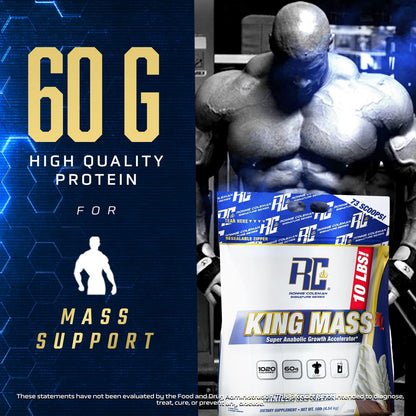 Ronnie Coleman Signature Series King Mass XL Mass Gainer Protein Powder, Muscle Ronnie Coleman Signature SeriesBuy Supplements Australia