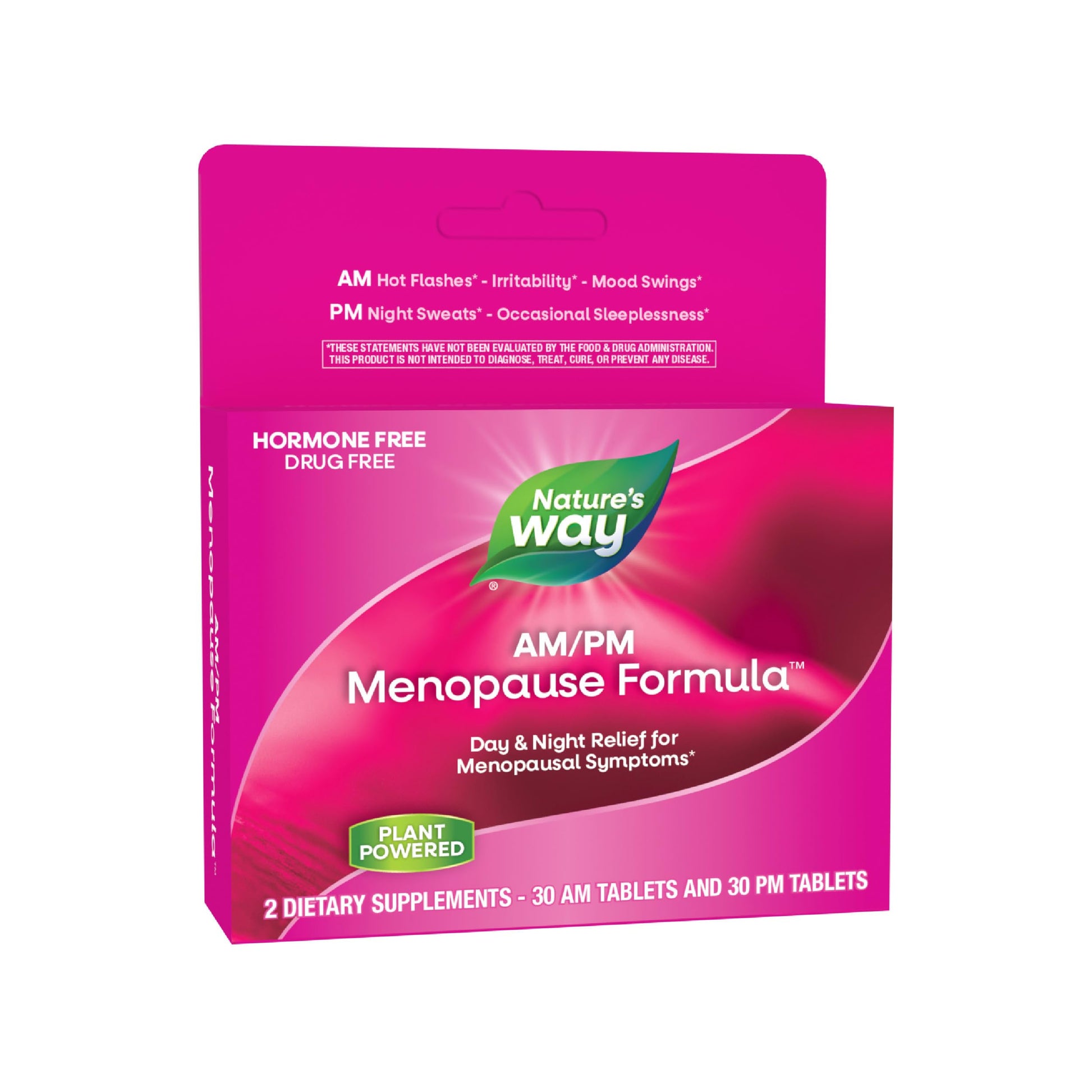 Enzymatic Therapy AM/ PM Menopause Hormone-Free Formula Daytime Energy & Restful Sleep (60 Count) Nature's WayBuy Supplements Australia