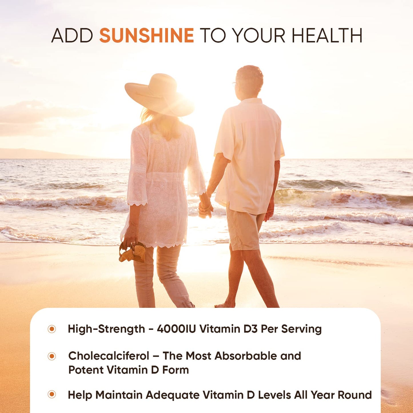 Vitamin D3 4000 IU – 400 High Strength Vitamin D Tablets (1+ Year Supply) – Vegetarian WeightWorldBuy Supplements Australia