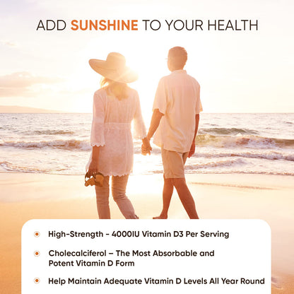 Vitamin D3 4000 IU – 400 High Strength Vitamin D Tablets (1+ Year Supply) – Vegetarian WeightWorldBuy Supplements Australia