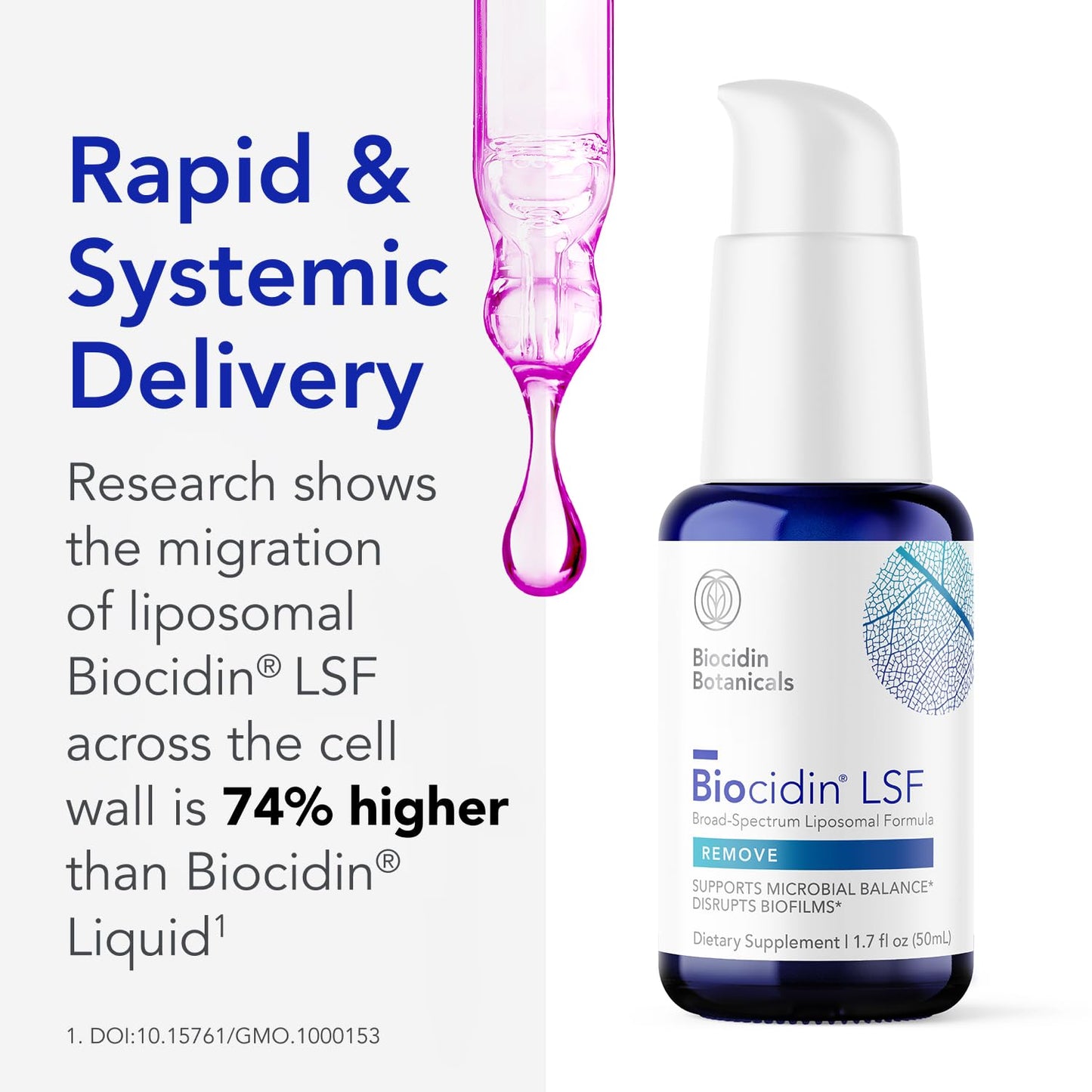 Biocidin LSF for Gut Cleanse Detox & Biofilm Defense Support - Potent, Broad-Spectrum Liposomal Formula for Rapid Absorption - Promote Gut Health, Microbial Balance & Mental Clarity (1.7 Fl Oz) Bio-Botanical ResearchBuy Supplements Australia