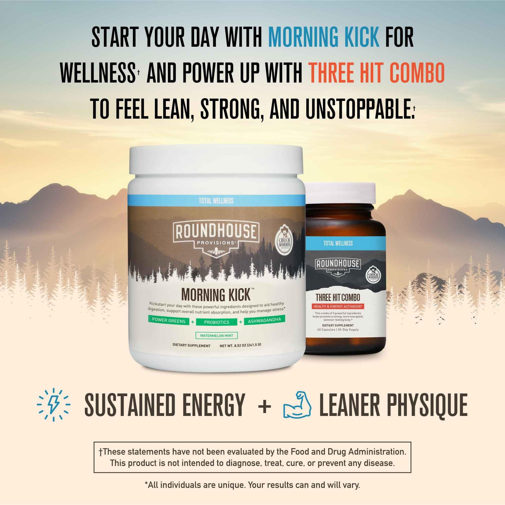 ROUNDHOUSE PROVISION Morning Kick, Powder Supplement for Healthy Digestion, Energy Levels, and Overall Wellness, 30 Servings (9.1 Ounce (Pack of 1), Watermelon Mint) ROUNDHOUSE PROVISIONBuy Supplements Australia