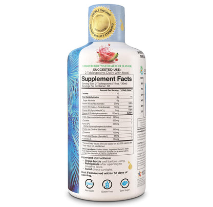 Tropical Oasis - Brain Power | Liquid Nootropic Supplement - Promotes Mental Clarity, Focus, and Memory Retention (Unflavored, 32 Servings) Tropical OasisBuy Supplements Australia