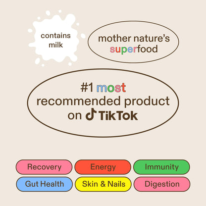 Colostrum Supplement for Gut Health, Hair Growth, Beauty and Immune Support Miracle MooBuy Supplements Australia
