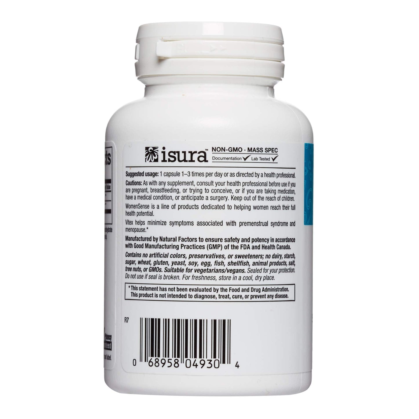 WomenSense by Natural Factors, Vitex Chasteberry Extract, Helps Sooth Symptoms of PMS and Menopause Natural FactorsBuy Supplements Australia
