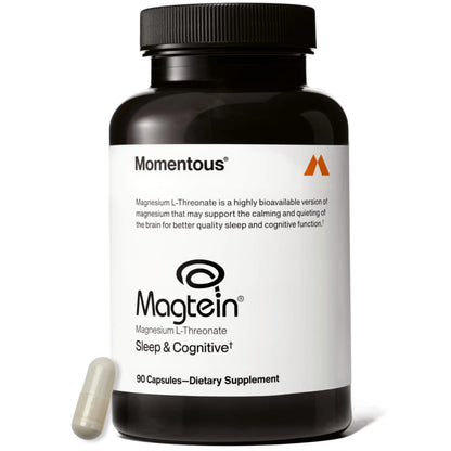 Momentous Magtein Magnesium L-Threonate - Brain & Rest Support Supplement - Boosts Cognitive Function & Sleep Quality Momentous canada supplements