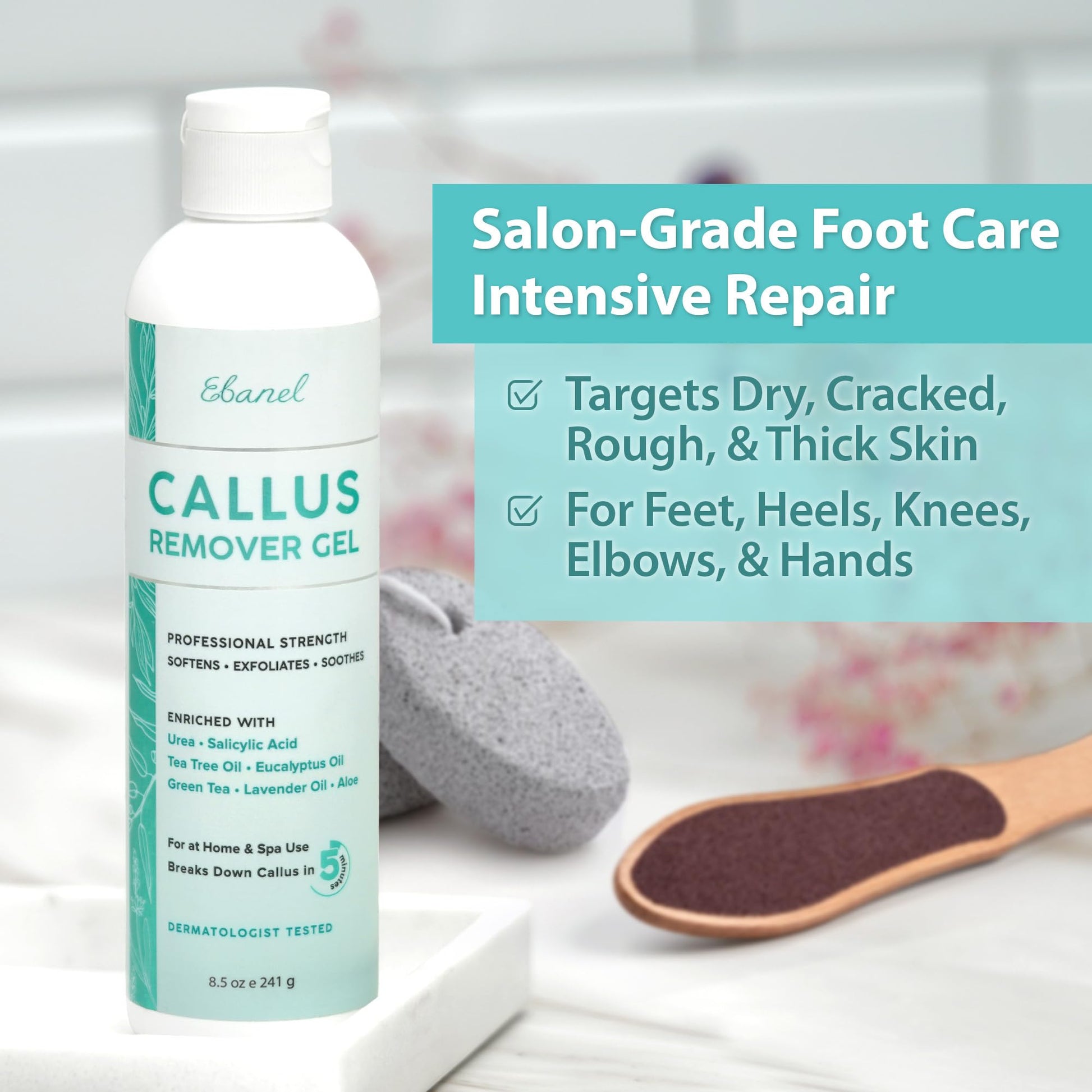 Ebanel Bundle of Callus Remover Gel and Antifungal Treatment Ebanel buy supplements Au