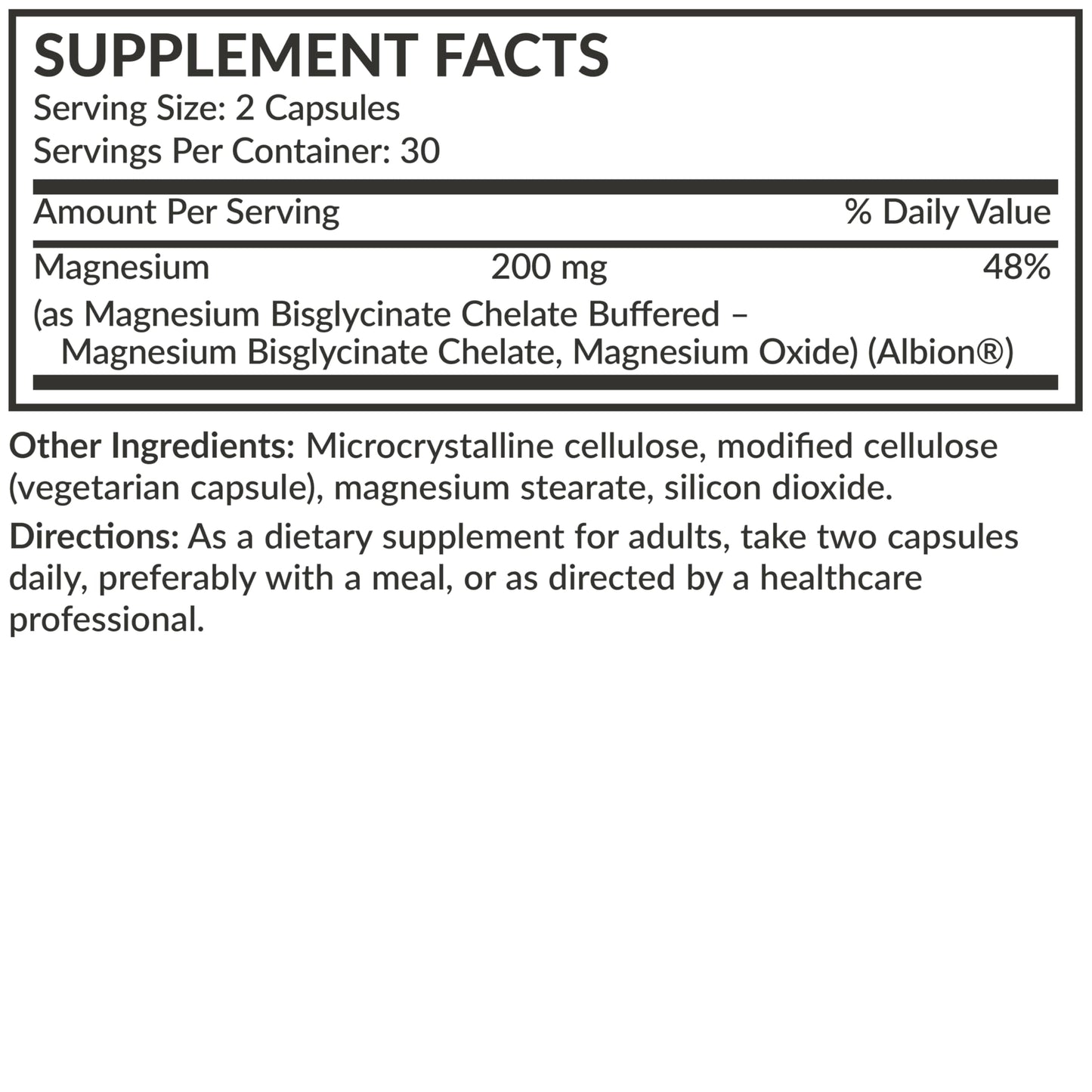 Futurebiotics Magnesium Glycinate 200 MG per Serving Chelated for High Absorption, Gentle On Stomach, Non-GMO, 60 Vegetarian Capsules Futurebiotics canada supplements