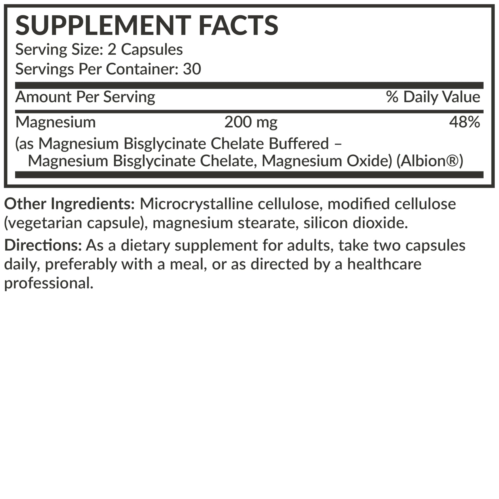 Futurebiotics Magnesium Glycinate 200 MG per Serving Chelated for High Absorption, Gentle On Stomach, Non-GMO, 60 Vegetarian Capsules Futurebiotics canada supplements