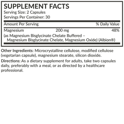 Futurebiotics Magnesium Glycinate 200 MG per Serving Chelated for High Absorption, Gentle On Stomach, Non-GMO, 60 Vegetarian Capsules Futurebiotics canada supplements