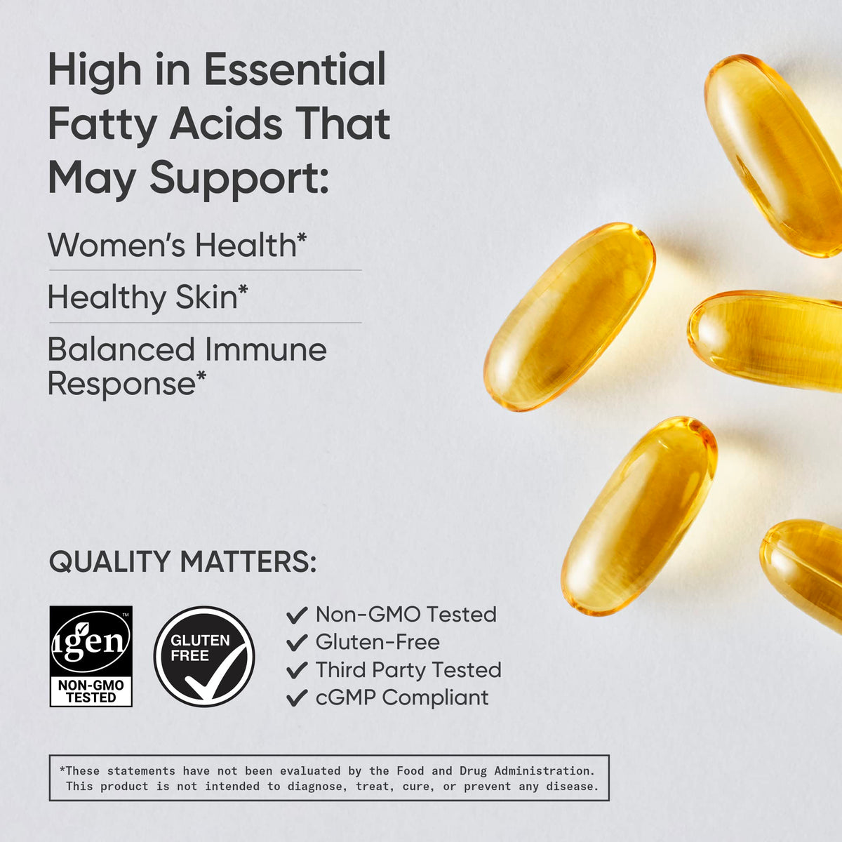 Sports Research Evening Primrose Supplement from Cold Pressed Oil Sports ResearchBuy Supplements Australia
