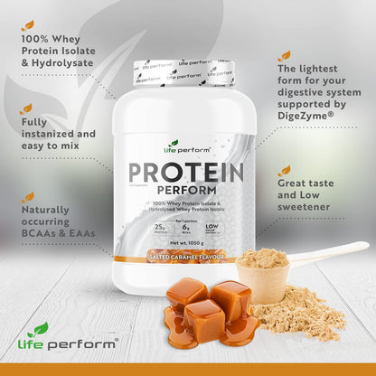 Protein Perform Whey Isolate & Hydrolysate Powder | Naturally Occurring Glutamine and Amino Acids Life PerformBuy Supplements Australia