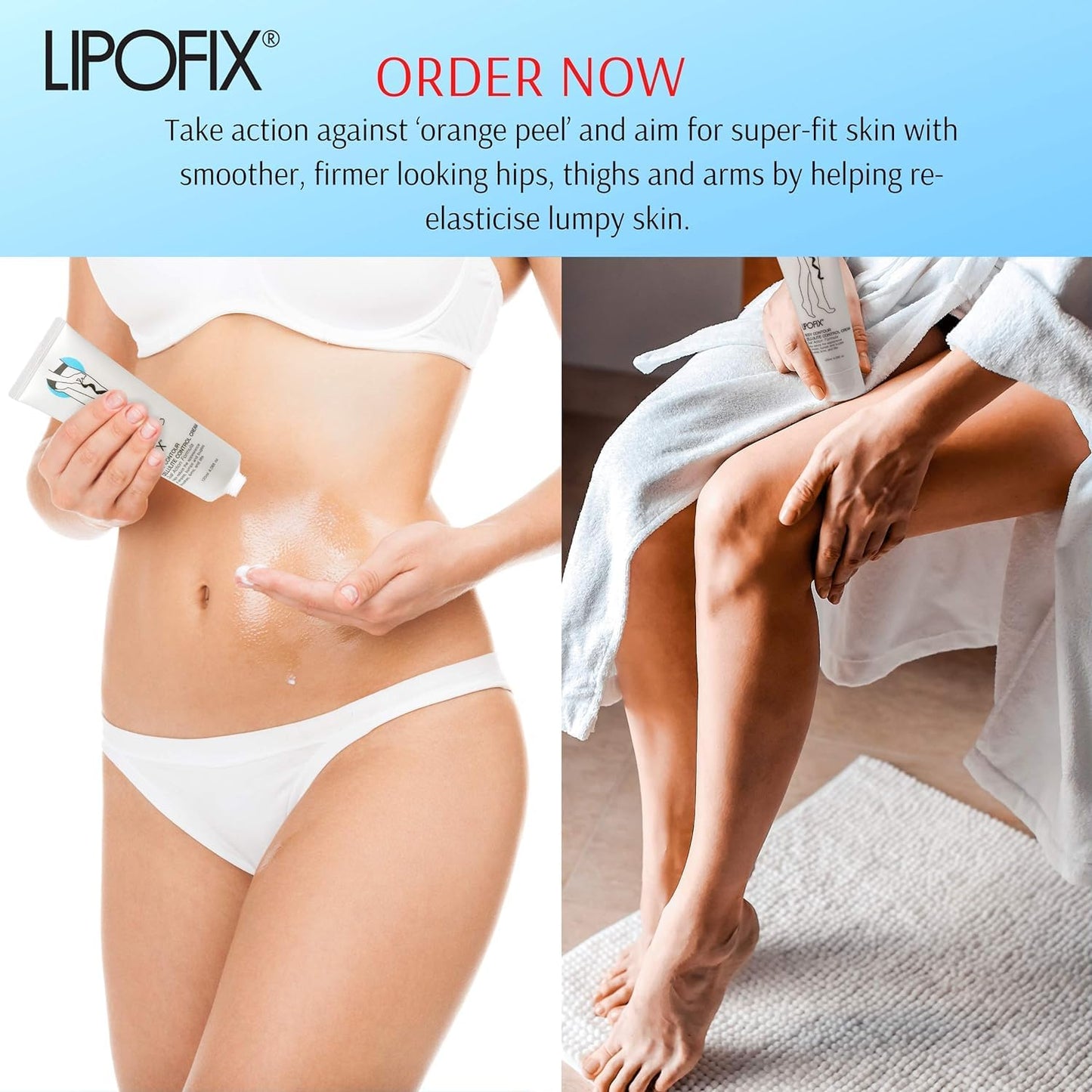 LIPOFIX Anti Cellulite Cream Luxurious Formula Body Contour Cream Effectively Tone LIPOFIXBuy Supplements Australia