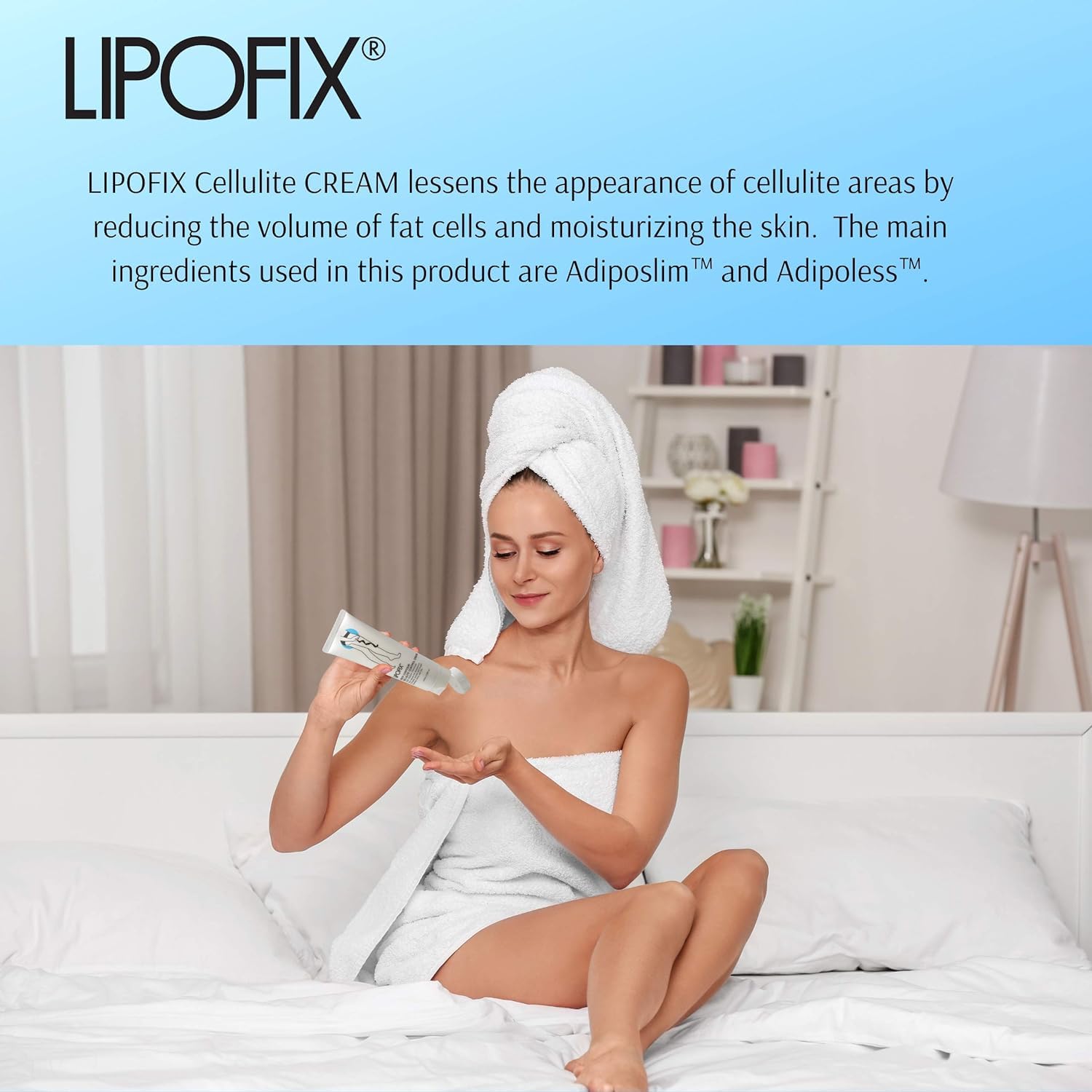 LIPOFIX Anti Cellulite Cream Luxurious Formula Body Contour Cream Effectively Tone LIPOFIXBuy Supplements Australia